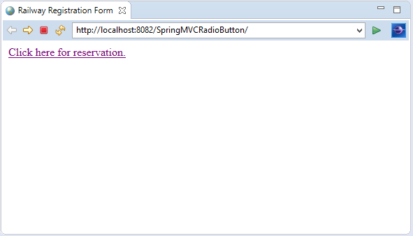 spring mvc form radio button